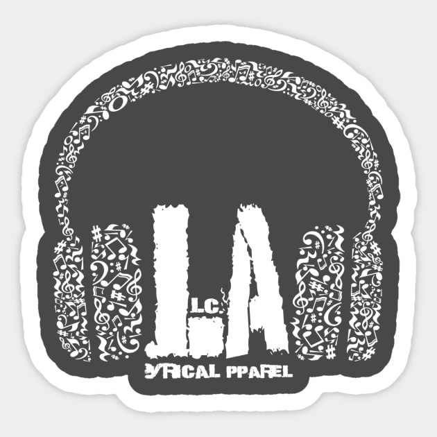 LA Sticker by WUPHYSICAL